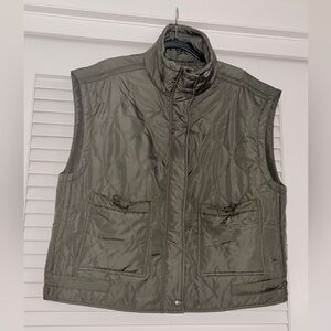 Thread & Supply Olive Quilted Men's Vest